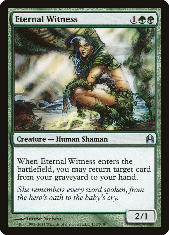 Eternal Witness [Commander 2011] | Dragon's Lair Comics and Fantasy Houston TX