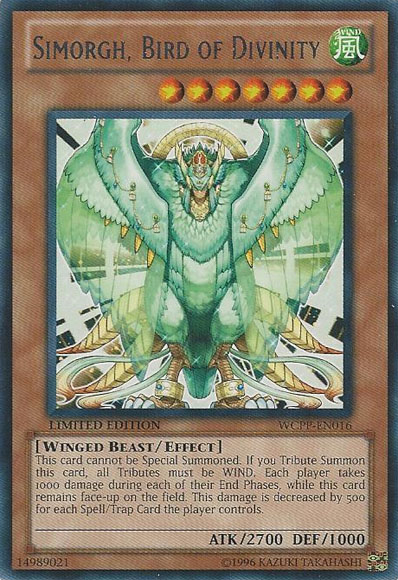 Simorgh, Bird of Divinity [WCPP-EN016] Rare | Dragon's Lair Comics and Fantasy Houston TX