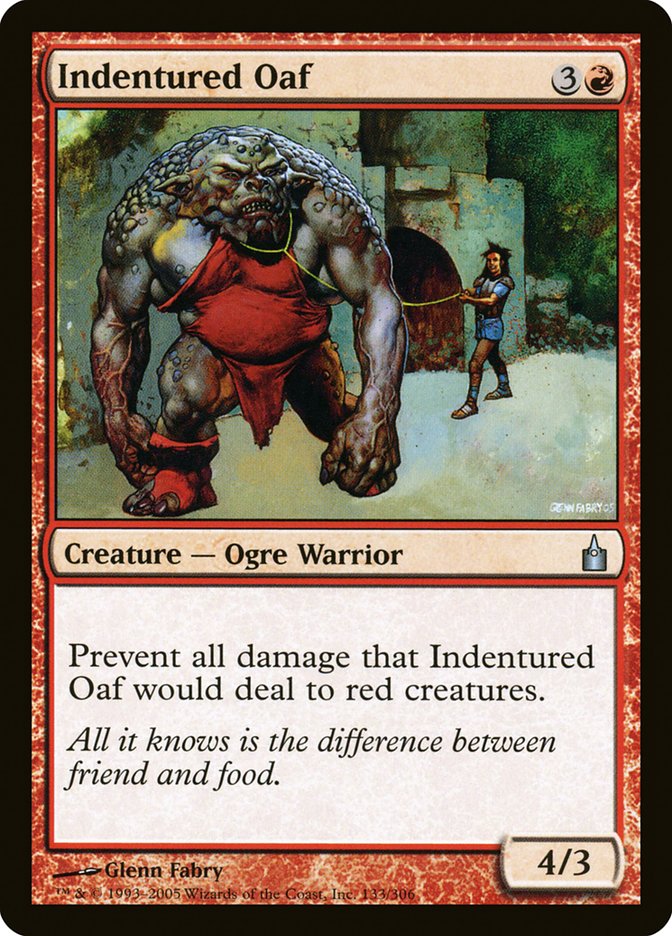 Indentured Oaf [Ravnica: City of Guilds] | Dragon's Lair Comics and Fantasy Houston TX