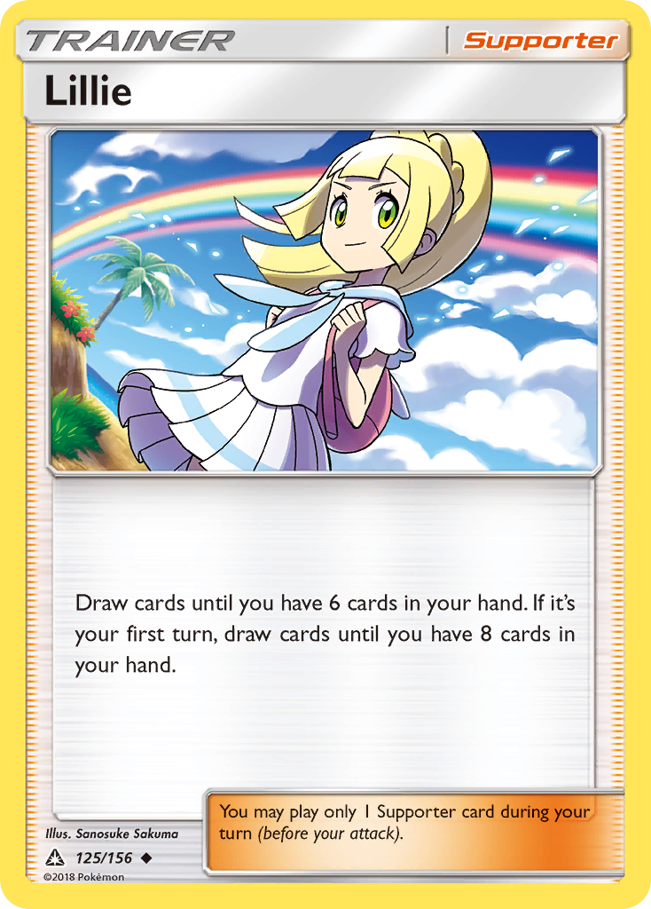 Lillie (125/156) [Sun & Moon: Ultra Prism] | Dragon's Lair Comics and Fantasy Houston TX