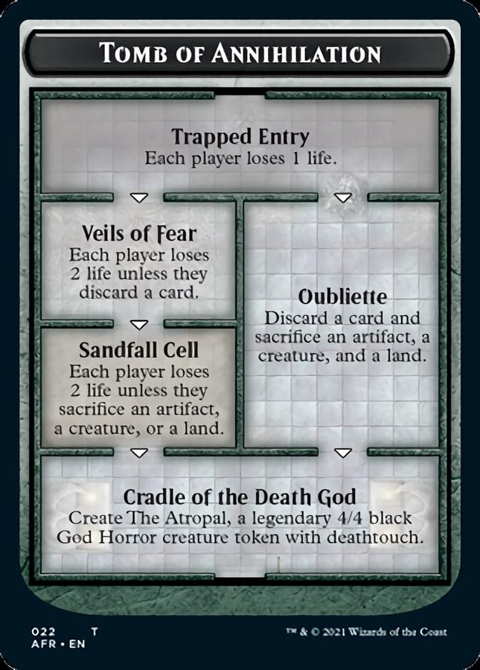 Tomb of Annihilation // The Atropal Double-Sided Token [Dungeons & Dragons: Adventures in the Forgotten Realms Tokens] | Dragon's Lair Comics and Fantasy Houston TX