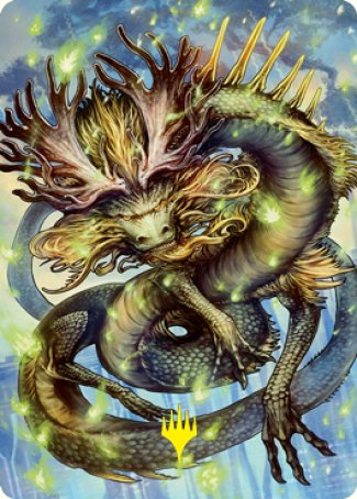 Kura, the Boundless Sky Art Card (Gold-Stamped Signature) [Kamigawa: Neon Dynasty Art Series] | Dragon's Lair Comics and Fantasy Houston TX