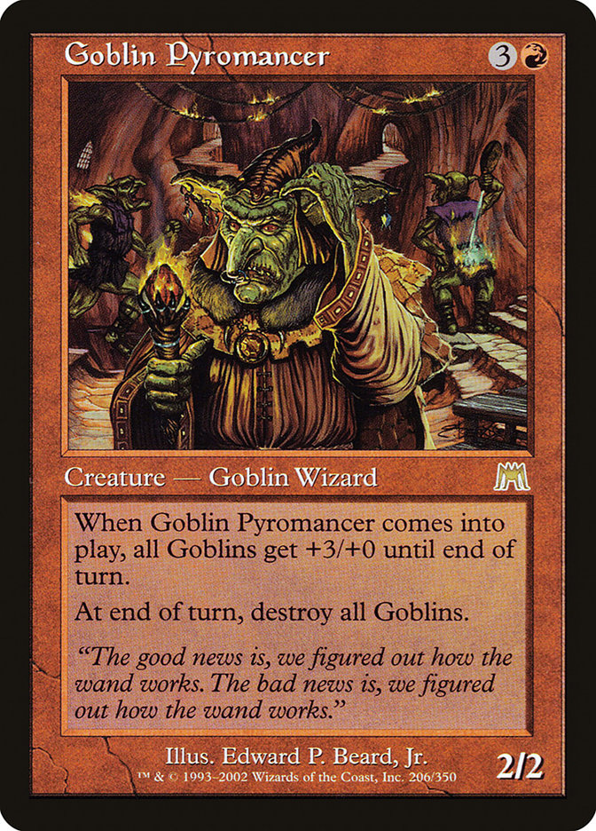 Goblin Pyromancer [Onslaught] | Dragon's Lair Comics and Fantasy Houston TX