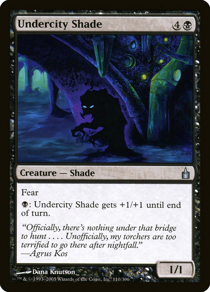 Undercity Shade [Ravnica: City of Guilds] | Dragon's Lair Comics and Fantasy Houston TX