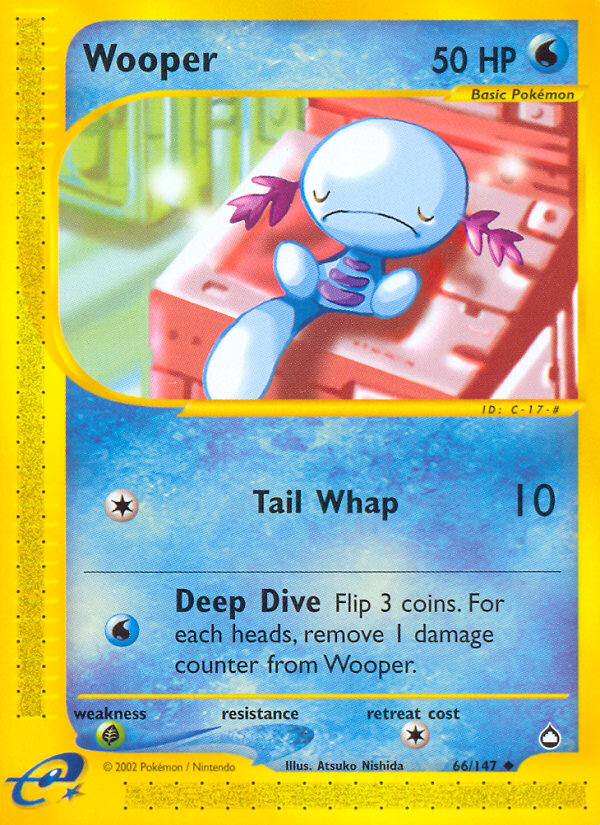 Wooper (66/147) [Aquapolis] | Dragon's Lair Comics and Fantasy Houston TX