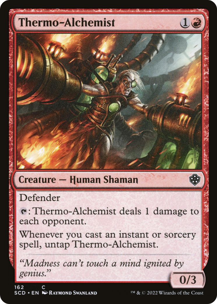 Thermo-Alchemist [Starter Commander Decks] | Dragon's Lair Comics and Fantasy Houston TX