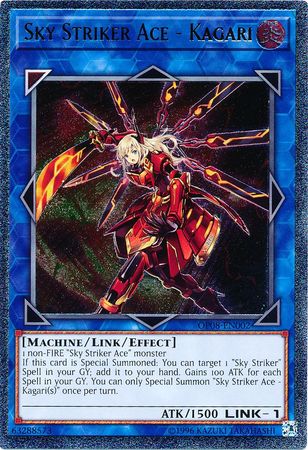 Sky Striker Ace - Kagari [OP08-EN002] Ultimate Rare | Dragon's Lair Comics and Fantasy Houston TX