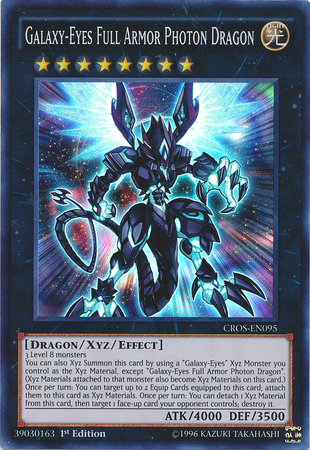 Galaxy-Eyes Full Armor Photon Dragon [CROS-EN095] Super Rare | Dragon's Lair Comics and Fantasy Houston TX