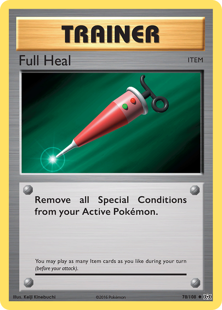 Full Heal (78/108) [XY: Evolutions] | Dragon's Lair Comics and Fantasy Houston TX