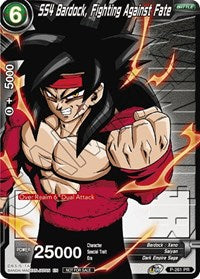 SS4 Bardock, Fighting Against Fate (Winner Stamped) (P-261) [Tournament Promotion Cards] | Dragon's Lair Comics and Fantasy Houston TX