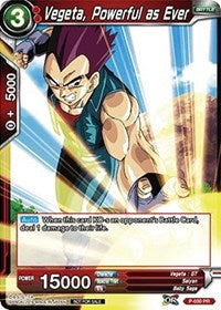 Vegeta, Powerful as Ever (P-030) [Promotion Cards] | Dragon's Lair Comics and Fantasy Houston TX