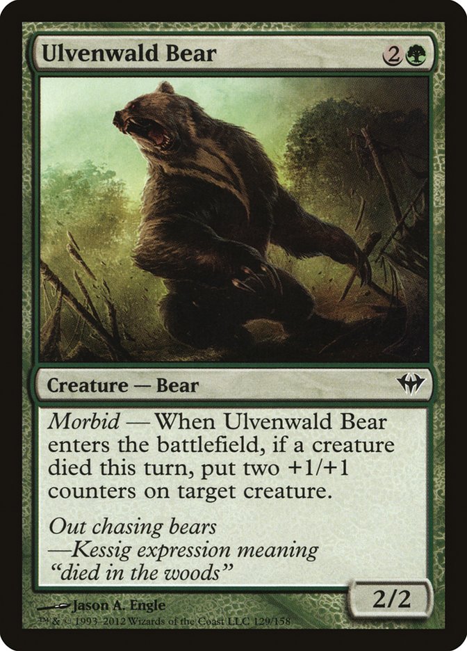 Ulvenwald Bear [Dark Ascension] | Dragon's Lair Comics and Fantasy Houston TX