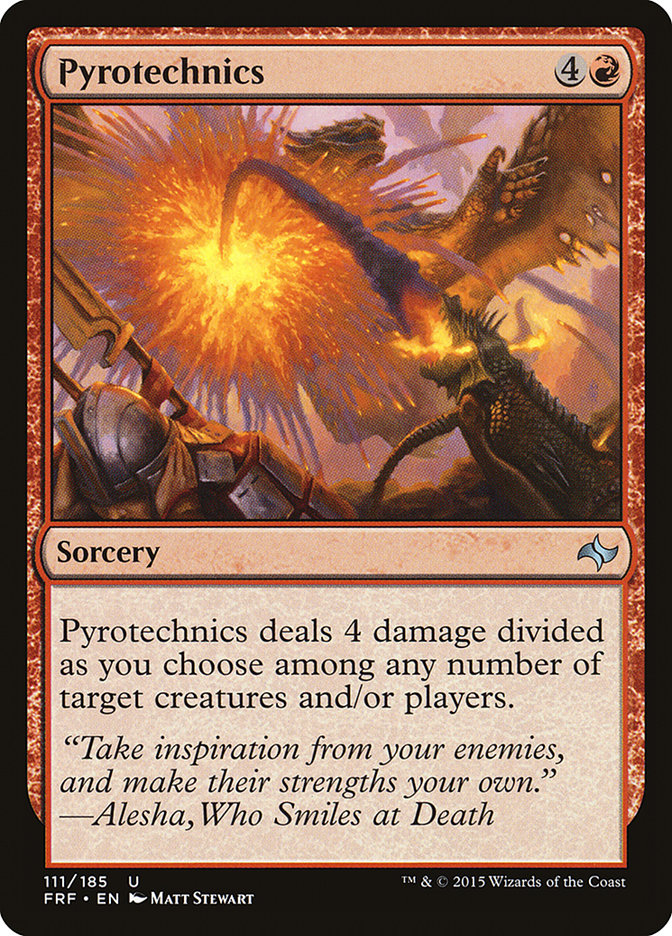 Pyrotechnics [Fate Reforged] | Dragon's Lair Comics and Fantasy Houston TX