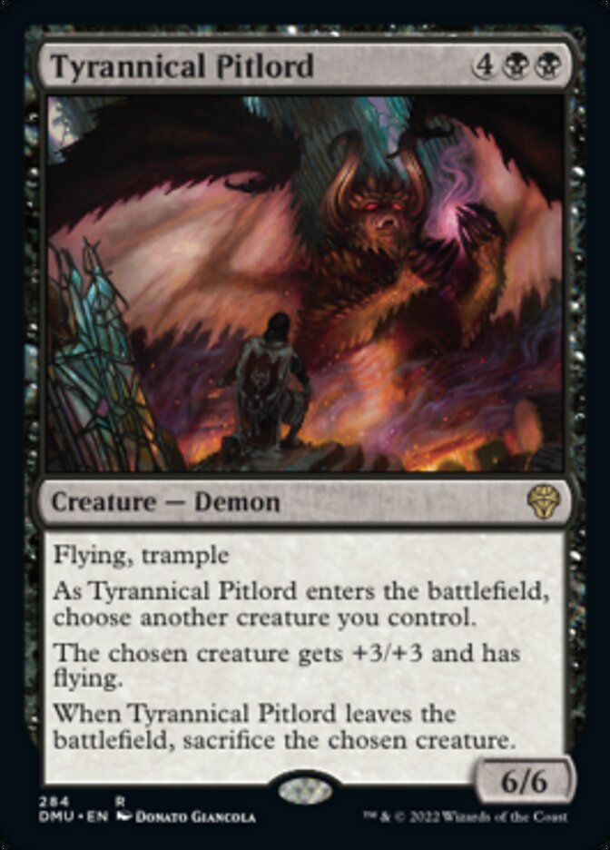 Tyrannical Pitlord [Dominaria United] | Dragon's Lair Comics and Fantasy Houston TX