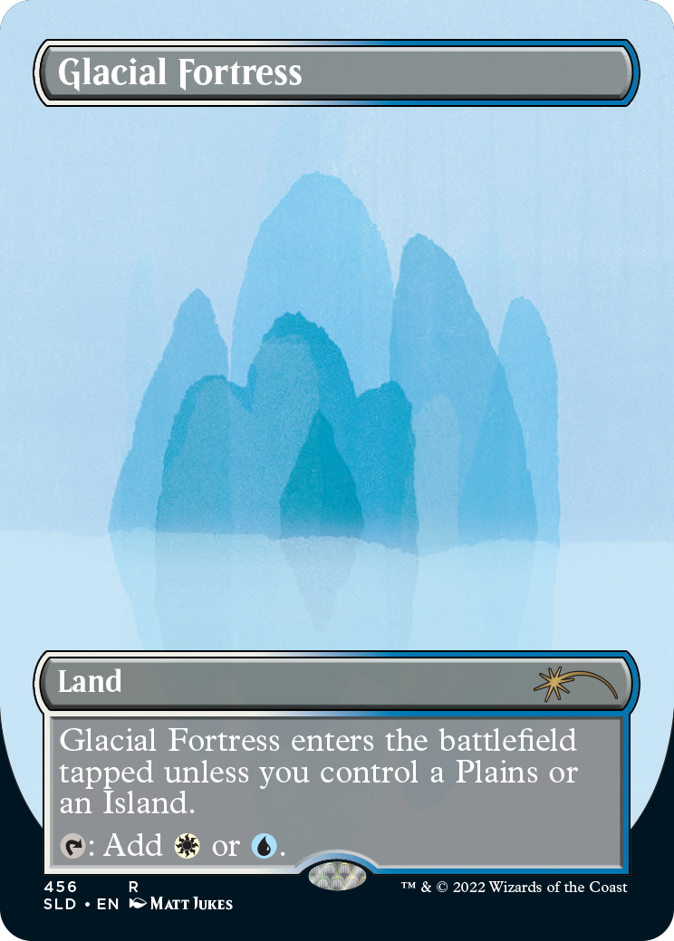 Glacial Fortress (Borderless) [Secret Lair Drop Series] | Dragon's Lair Comics and Fantasy Houston TX