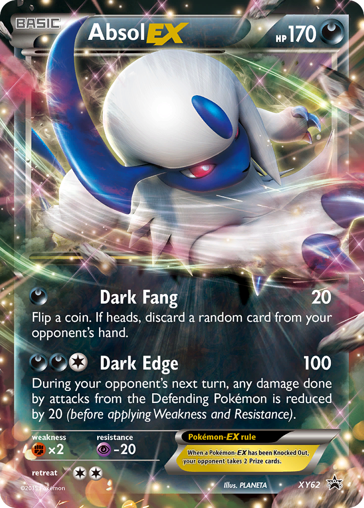 Absol EX (XY62) [XY: Black Star Promos] | Dragon's Lair Comics and Fantasy Houston TX