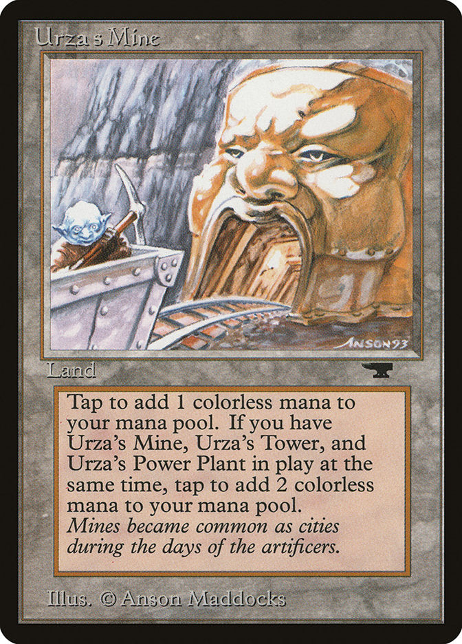 Urza's Mine (Mine Cart Entering Mouth) [Antiquities] | Dragon's Lair Comics and Fantasy Houston TX