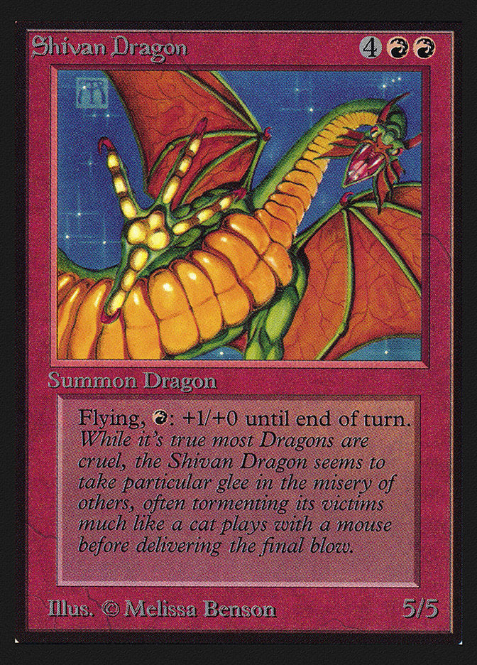 Shivan Dragon [International Collectors' Edition] | Dragon's Lair Comics and Fantasy Houston TX