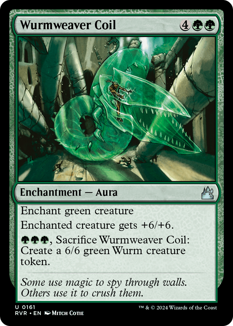 Wurmweaver Coil [Ravnica Remastered] | Dragon's Lair Comics and Fantasy Houston TX