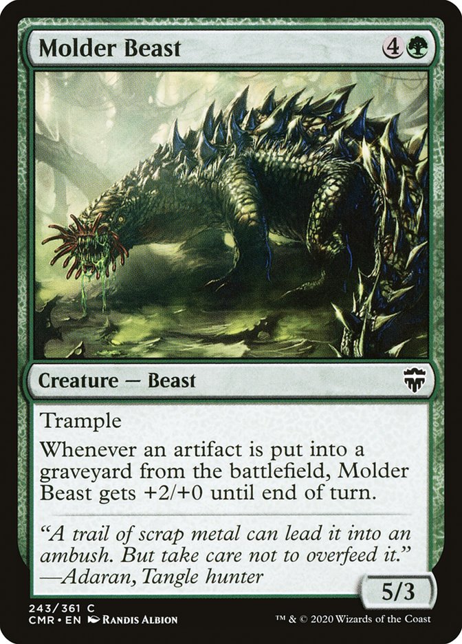 Molder Beast [Commander Legends] | Dragon's Lair Comics and Fantasy Houston TX