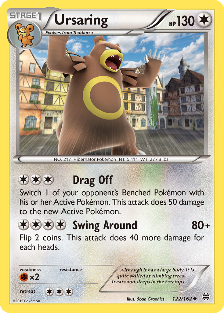 Ursaring (122/162) [XY: BREAKthrough] | Dragon's Lair Comics and Fantasy Houston TX