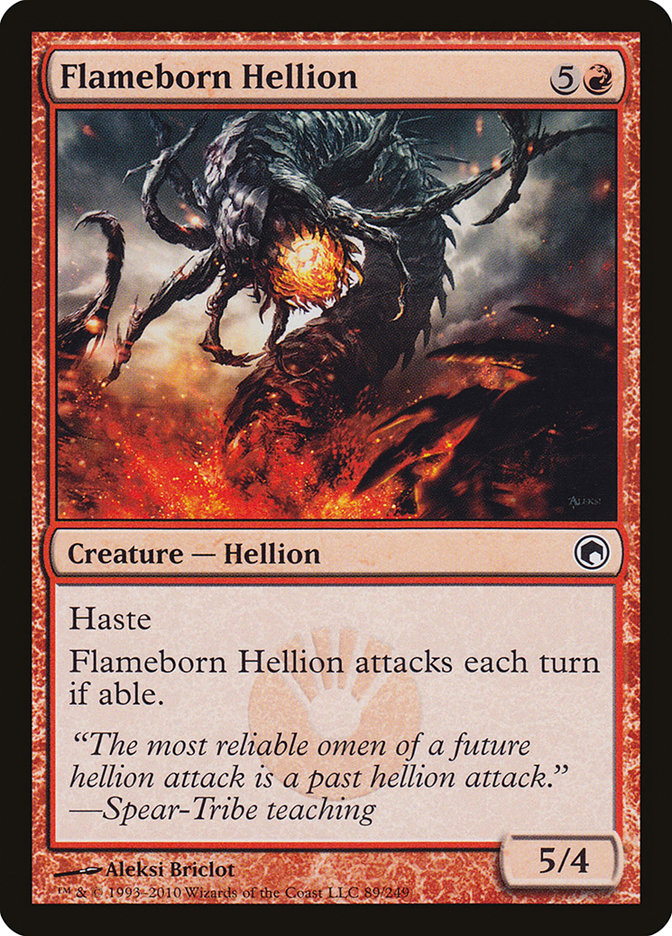 Flameborn Hellion [Scars of Mirrodin] | Dragon's Lair Comics and Fantasy Houston TX