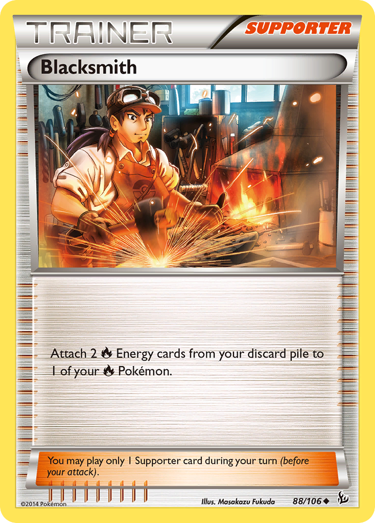 Blacksmith (88/106) [XY: Flashfire] | Dragon's Lair Comics and Fantasy Houston TX