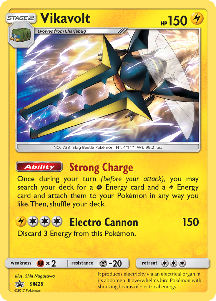 Vikavolt (SM28) [Sun & Moon: Black Star Promos] | Dragon's Lair Comics and Fantasy Houston TX