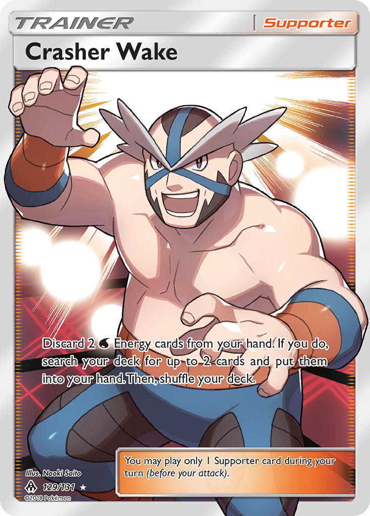 Crasher Wake (129/131) [Sun & Moon: Forbidden Light] | Dragon's Lair Comics and Fantasy Houston TX