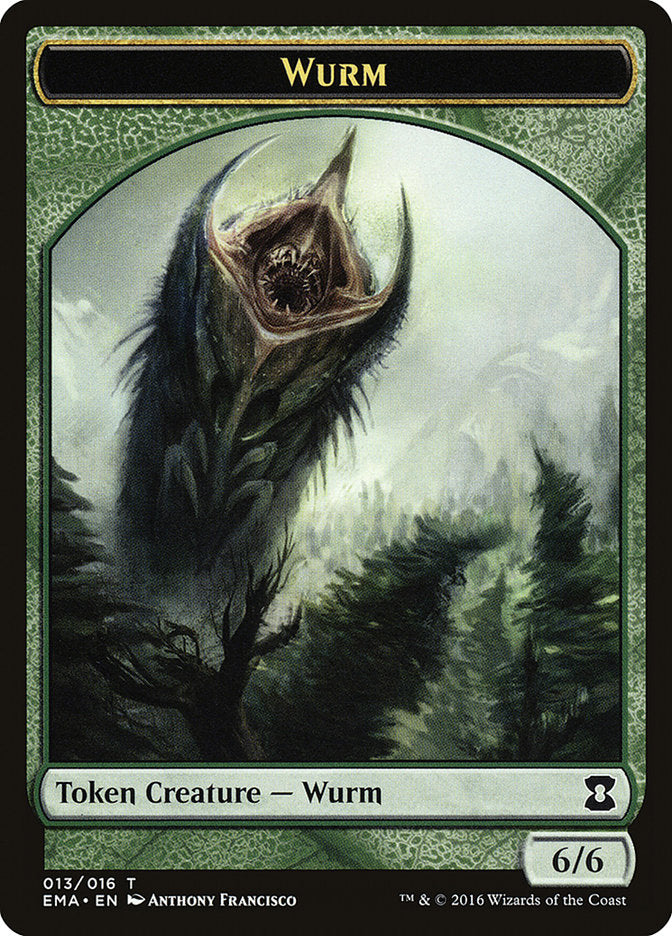 Wurm Token [Eternal Masters Tokens] | Dragon's Lair Comics and Fantasy Houston TX