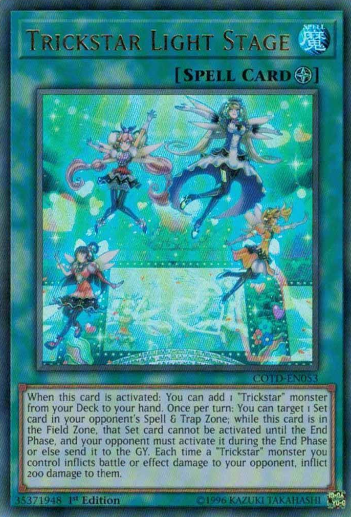 Trickstar Light Stage [COTD-EN053] Ultra Rare | Dragon's Lair Comics and Fantasy Houston TX