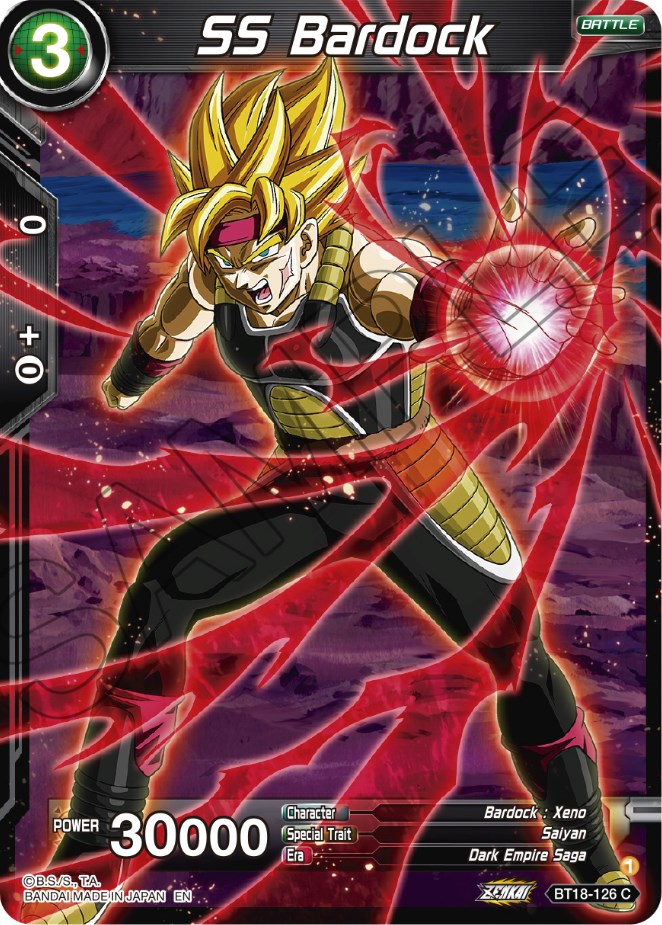 SS Bardock (BT18-126) [Dawn of the Z-Legends] | Dragon's Lair Comics and Fantasy Houston TX