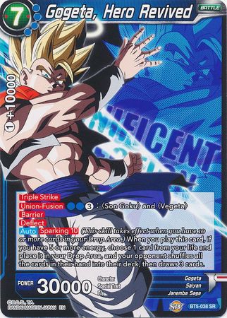 Gogeta, Hero Revived (BT5-038) [Magnificent Collection Fusion Hero] | Dragon's Lair Comics and Fantasy Houston TX