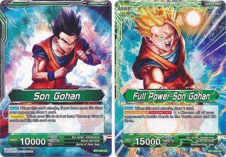 Son Gohan // Full Power Son Gohan (BT1-058) [Galactic Battle] | Dragon's Lair Comics and Fantasy Houston TX