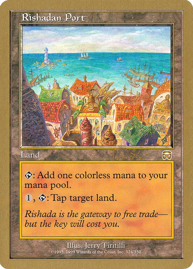 Rishadan Port (Jan Tomcani) [World Championship Decks 2001] | Dragon's Lair Comics and Fantasy Houston TX