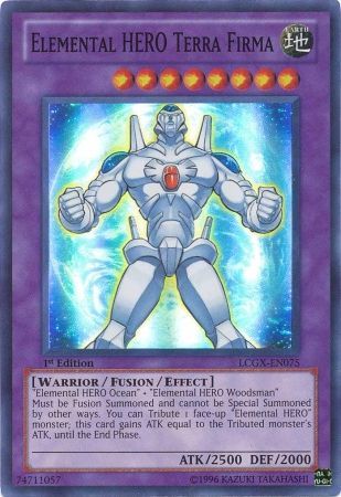 Elemental HERO Terra Firma [LCGX-EN075] Super Rare | Dragon's Lair Comics and Fantasy Houston TX