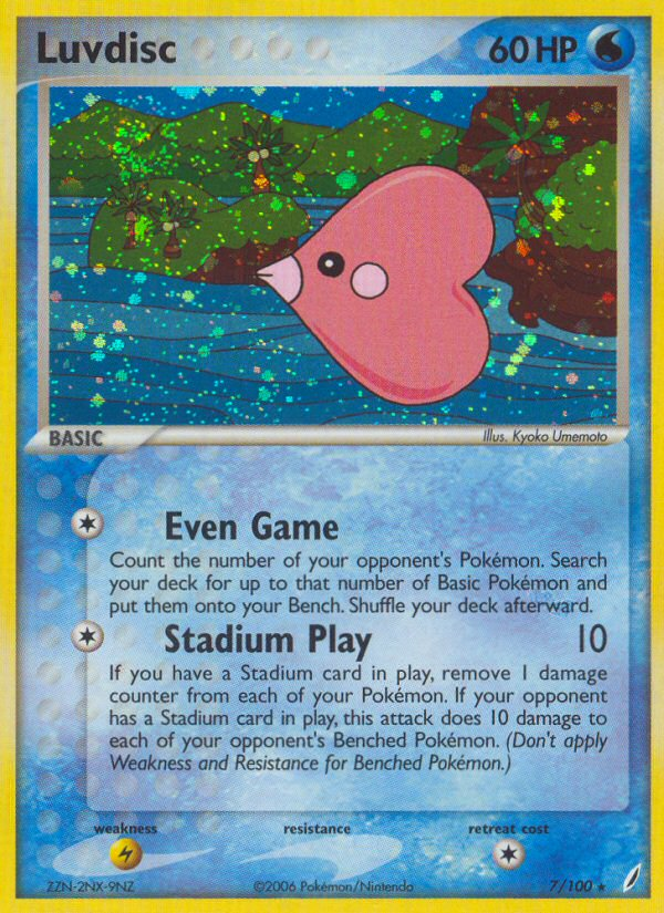 Luvdisc (7/100) [EX: Crystal Guardians] | Dragon's Lair Comics and Fantasy Houston TX