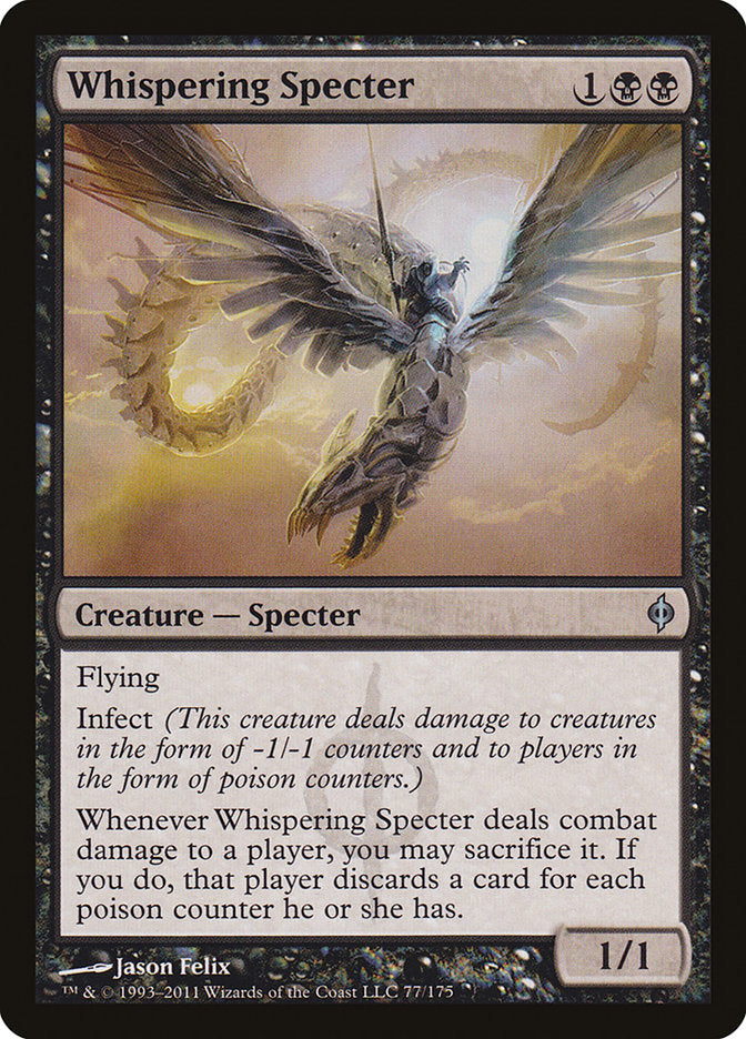 Whispering Specter [New Phyrexia] | Dragon's Lair Comics and Fantasy Houston TX