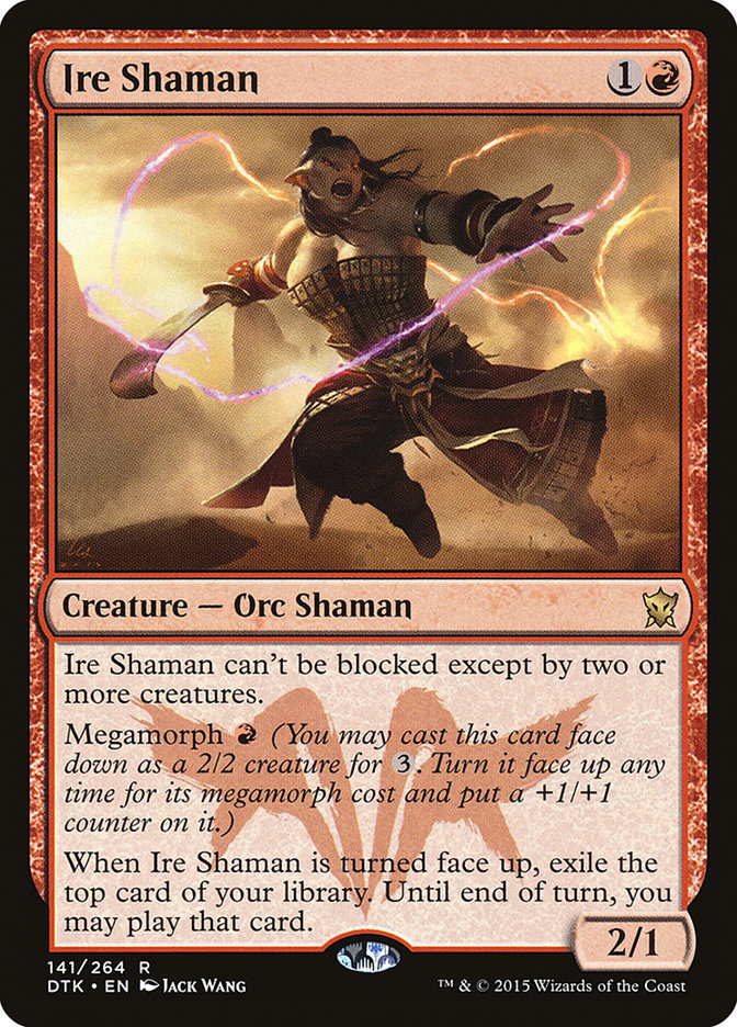 Ire Shaman [Dragons of Tarkir] | Dragon's Lair Comics and Fantasy Houston TX