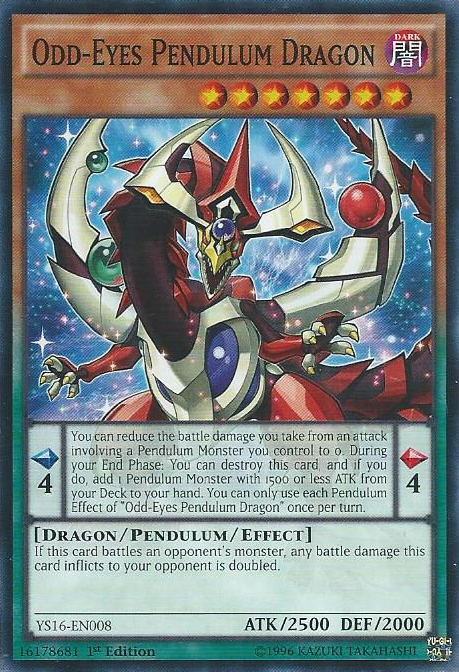 Odd-Eyes Pendulum Dragon [YS16-EN008] Common | Dragon's Lair Comics and Fantasy Houston TX