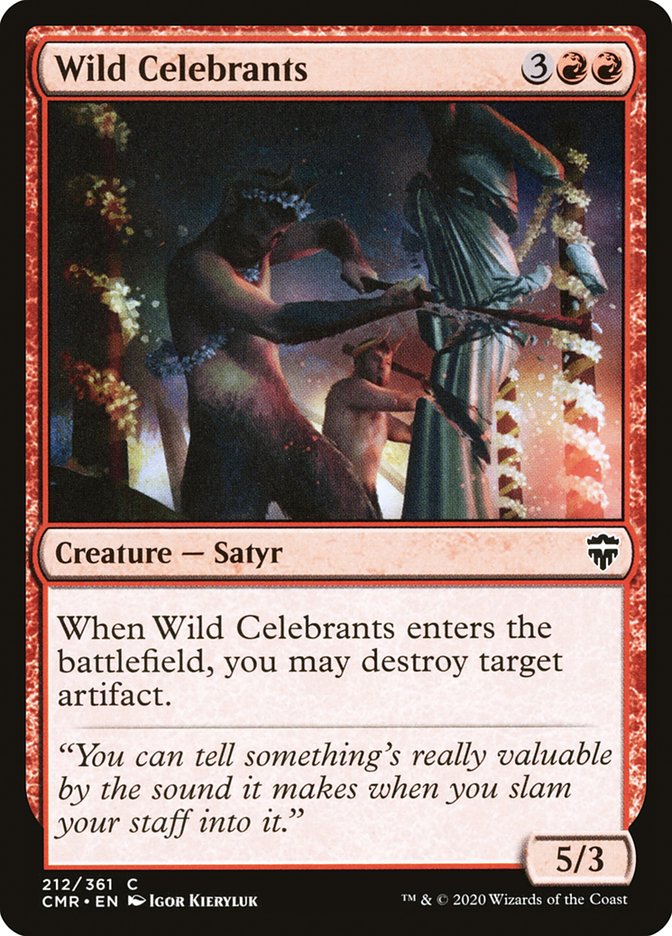 Wild Celebrants [Commander Legends] | Dragon's Lair Comics and Fantasy Houston TX