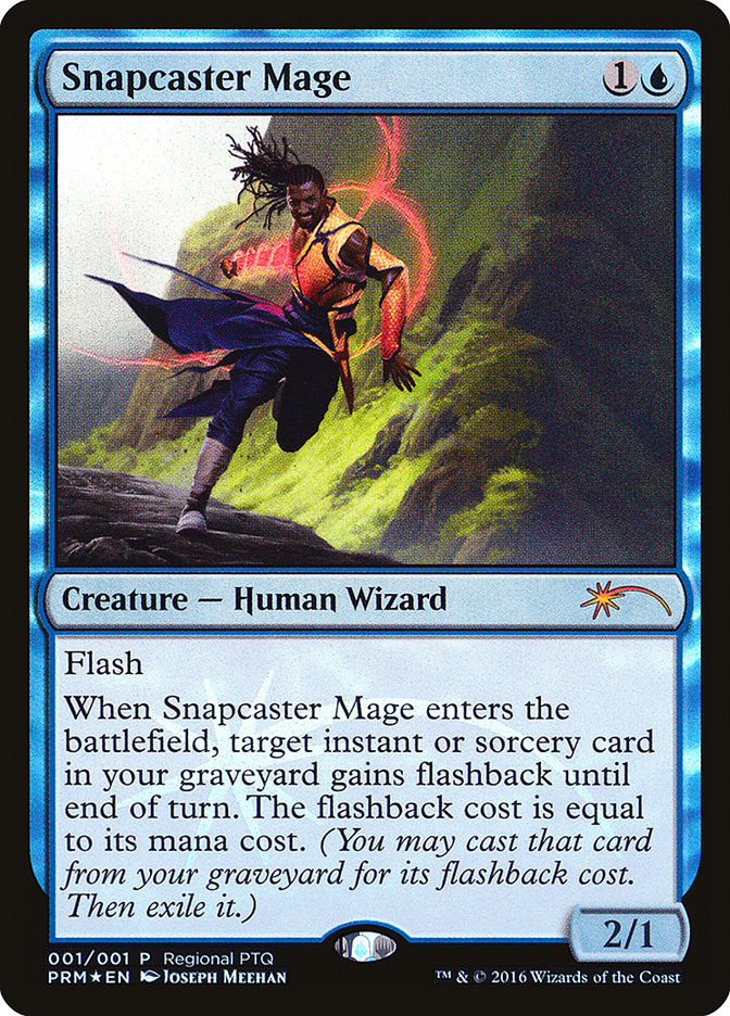 Snapcaster Mage (Regional PTQ) [Pro Tour Promos] | Dragon's Lair Comics and Fantasy Houston TX