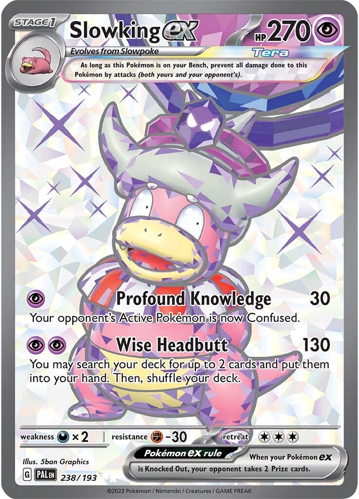 Slowking ex (238/193) [Scarlet & Violet: Paldea Evolved] | Dragon's Lair Comics and Fantasy Houston TX