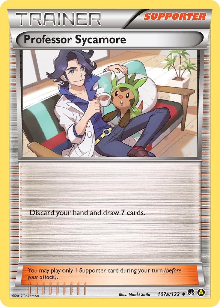 Professor Sycamore (107a/122) [Alternate Art Promos] | Dragon's Lair Comics and Fantasy Houston TX