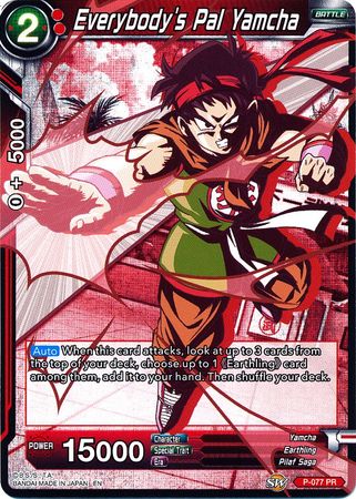 Everybody's Pal Yamcha (Alternate Art) (P-077) [Special Anniversary Set] | Dragon's Lair Comics and Fantasy Houston TX