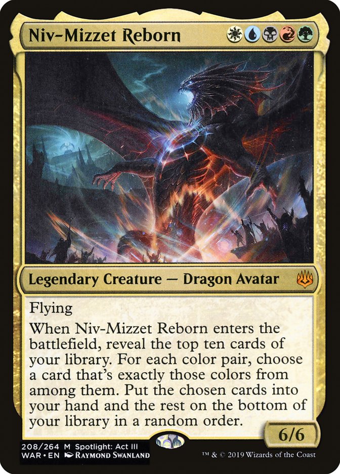 Niv-Mizzet Reborn [War of the Spark] | Dragon's Lair Comics and Fantasy Houston TX