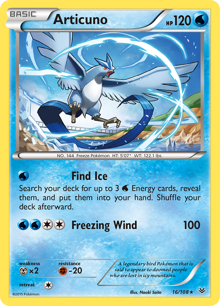 Articuno (16/108) [XY: Roaring Skies] | Dragon's Lair Comics and Fantasy Houston TX