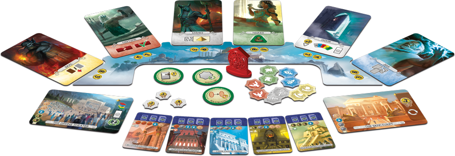 7 Wonders Duel Pantheon Expansion | Dragon's Lair Comics and Fantasy Houston TX