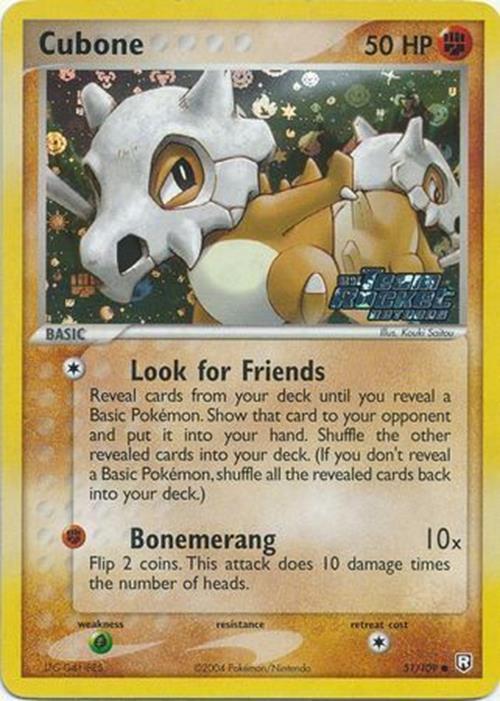 Cubone (51/109) (Stamped) [EX: Team Rocket Returns] | Dragon's Lair Comics and Fantasy Houston TX