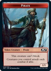 Pirate // Weird Double-Sided Token [Core Set 2021 Tokens] | Dragon's Lair Comics and Fantasy Houston TX